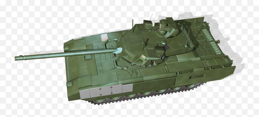 T 14 Armata Tank Top View Png Clipart - Panzer T14,Tank Top Png