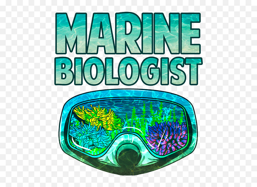 Awesome Marine Biologist Underwater Biology Fleece Blanket - Diving Mask Png,Biologist Icon