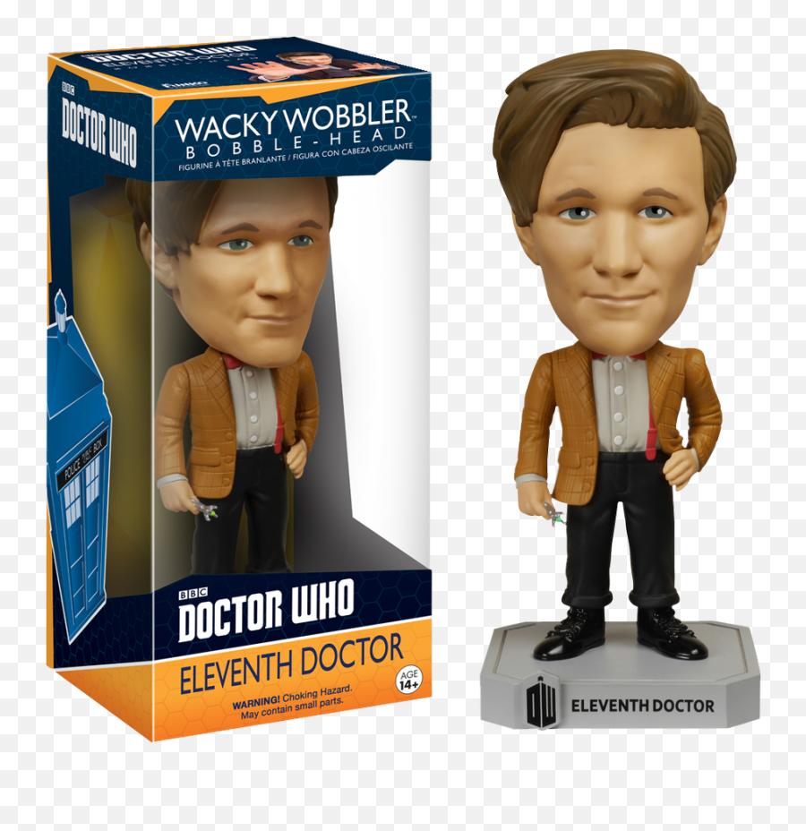 Eleventh Doctor Wacky Wobbler - Cute Doctor Who Weeping Angels Don T Blink Png,11th Doctor Icon