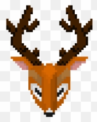 Pixel Art Gallery - Deer Icon png