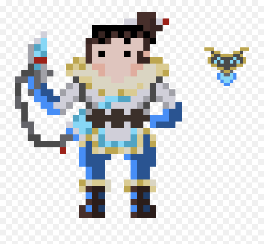 Oc Newbie Overwatch Mei Pixelart - Cartoon Png,Mei Overwatch Png