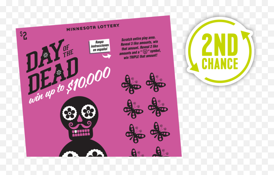 Day Of The Dead 2nd Chance Winners - Minnesota Lottery Day Of The Dead Minnesota Lottery Png,Day Of The Dead Png