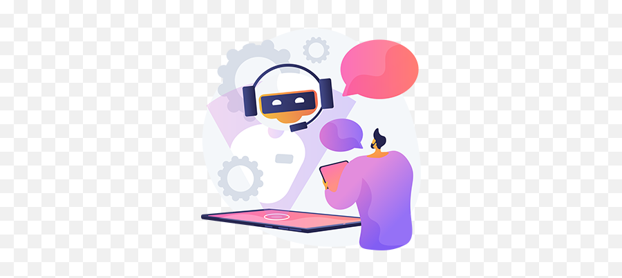 Voice Bot - Chatbot Png,Assist Icon Flat Design