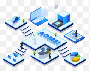 Aomei Productsbackup Software U0026 Partition Manager - Vertical png