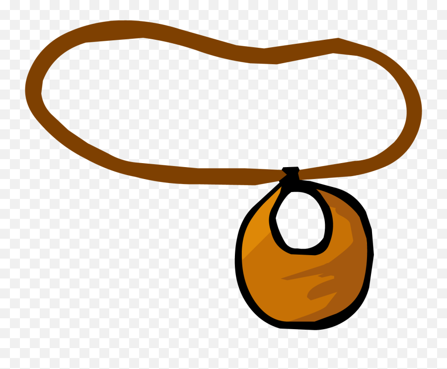 Download Hd Pendant Necklace Clothing Icon Id 182 - Club Club Penguin Necklace Png,Icon Necklaces