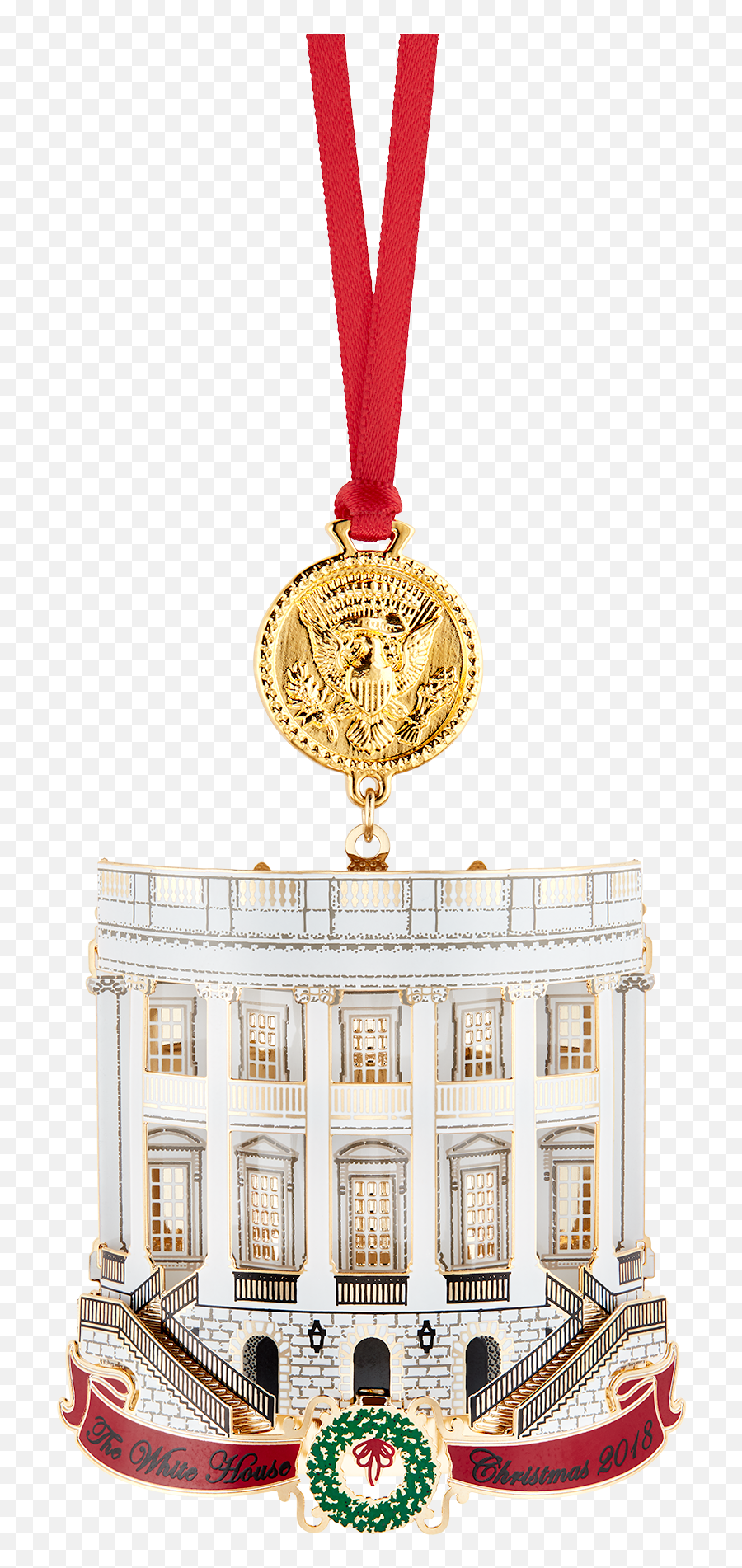 Official 2018 White House Christmas Ornament Png Ornaments