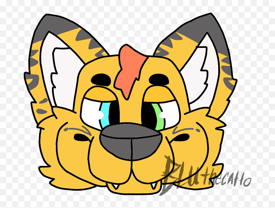 Icon For Aj1 By Bluthecatto - Fur Affinity Dot Net Happy Png,Furaffinity Icon