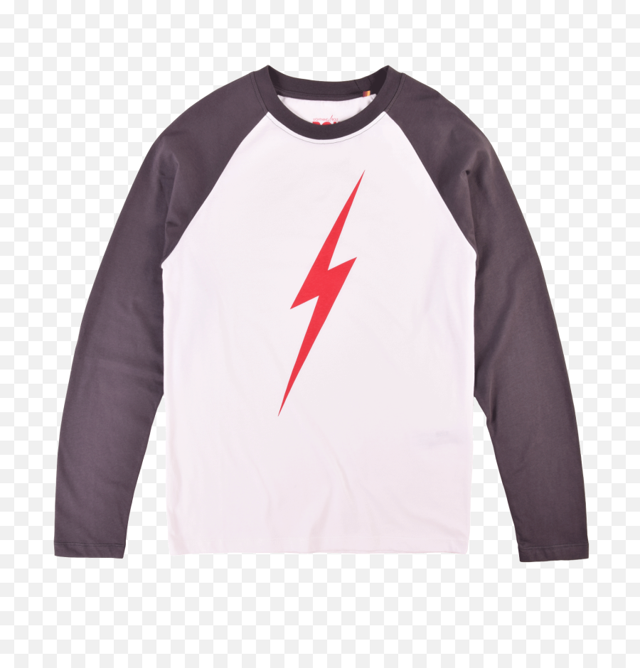 Longsleeve Tees Lightning Bolt - Lightning Bolt Long Sleeve Png,Red Lightning Transparent