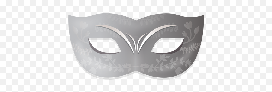 Silver Floral Carnival Mask - Transparent Png U0026 Svg Vector File Silver Mask Transparent,Batman Mask Transparent