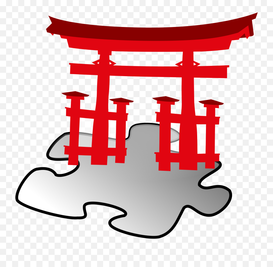 Filejapan Stubsvg - Wikipedia Itsukushima Shrine Png,Torii Gate Icon