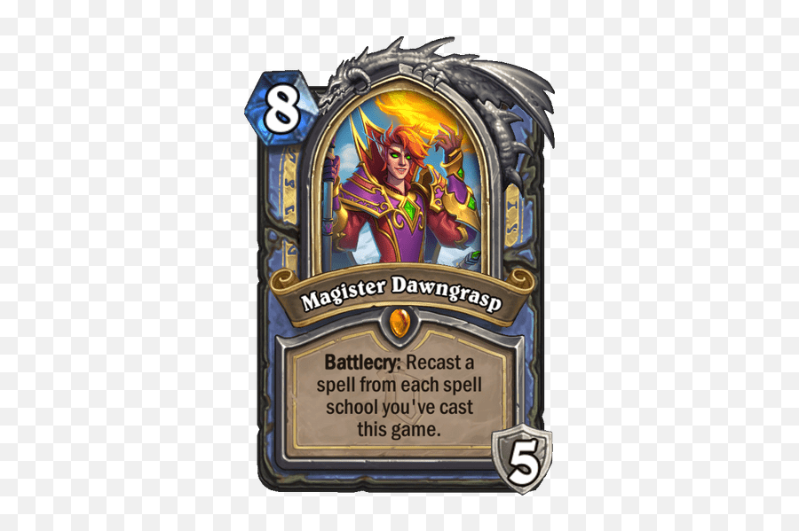 New Mage Legendary Hero Card Revealed - Magister Dawngrasp Mage Hearthstone Hero Card Png,Pandaren Icon