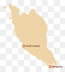 City Serviced Office Suntec Tower 3 For Rent - Malaysia Map Black Background png
