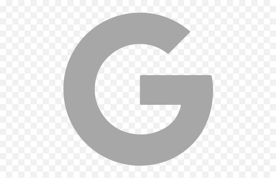 Google Icon - Google Logo Grey Svg Png,Google Logo White