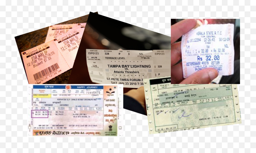 Tips For Designing Usable Tickets Receipt Bills Etc - Handwriting Png,Movie Ticket Png