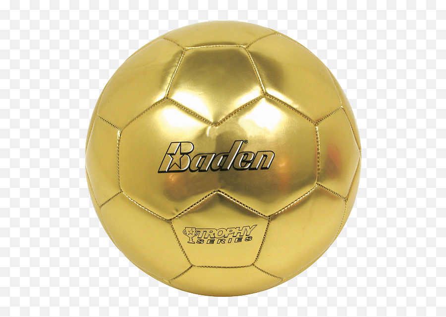 Download Baden Football Gold Trophy - Gambar Bola Warna Emas Png,Gold Ball Png