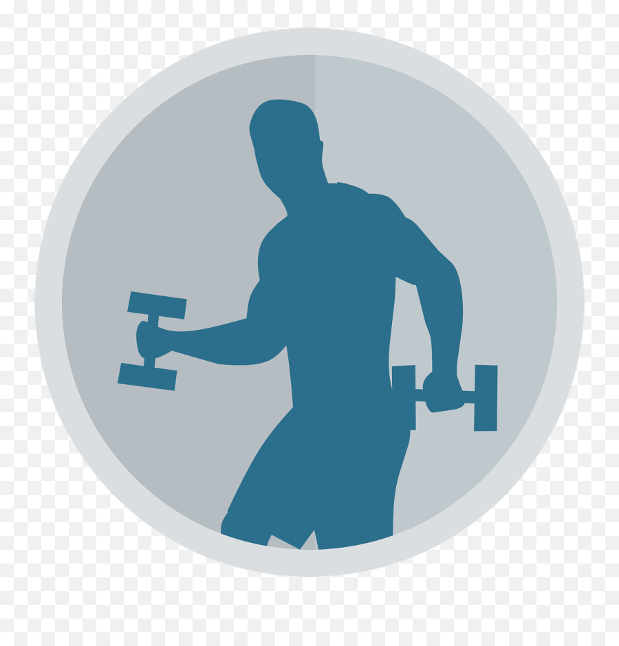 Gym Icon Exercise - Free Vector Graphic On Pixabay Exercise Png,Fitness Png
