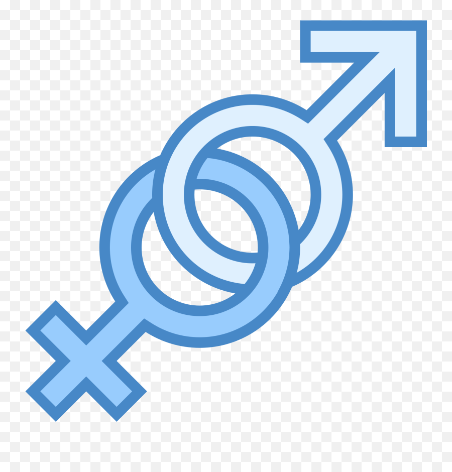 Download Gender Icon - Gender Signs Icon Png Full Size Png Gender Icon Blue,Gender Png