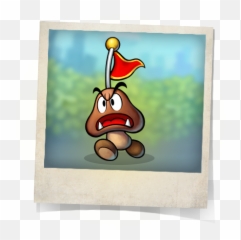 Download Captain Goomba - Full Size Png Image Pngkit Cartoon,Goomba Png