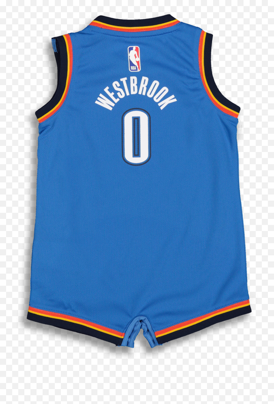 Nike Infant Oklahoma City Thunder Russell Westbrook 0 Replica Onesie Nba Jersey Royal - Sports Jersey Png,Westbrook Png