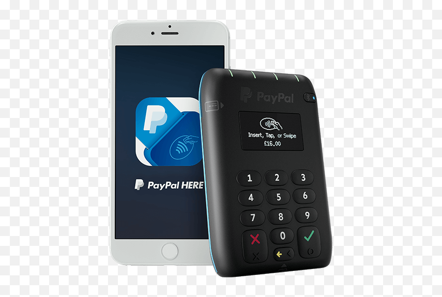 Paypal Here Card Reader - Paypal Here Card Reader Png,Paypal Payment Logo