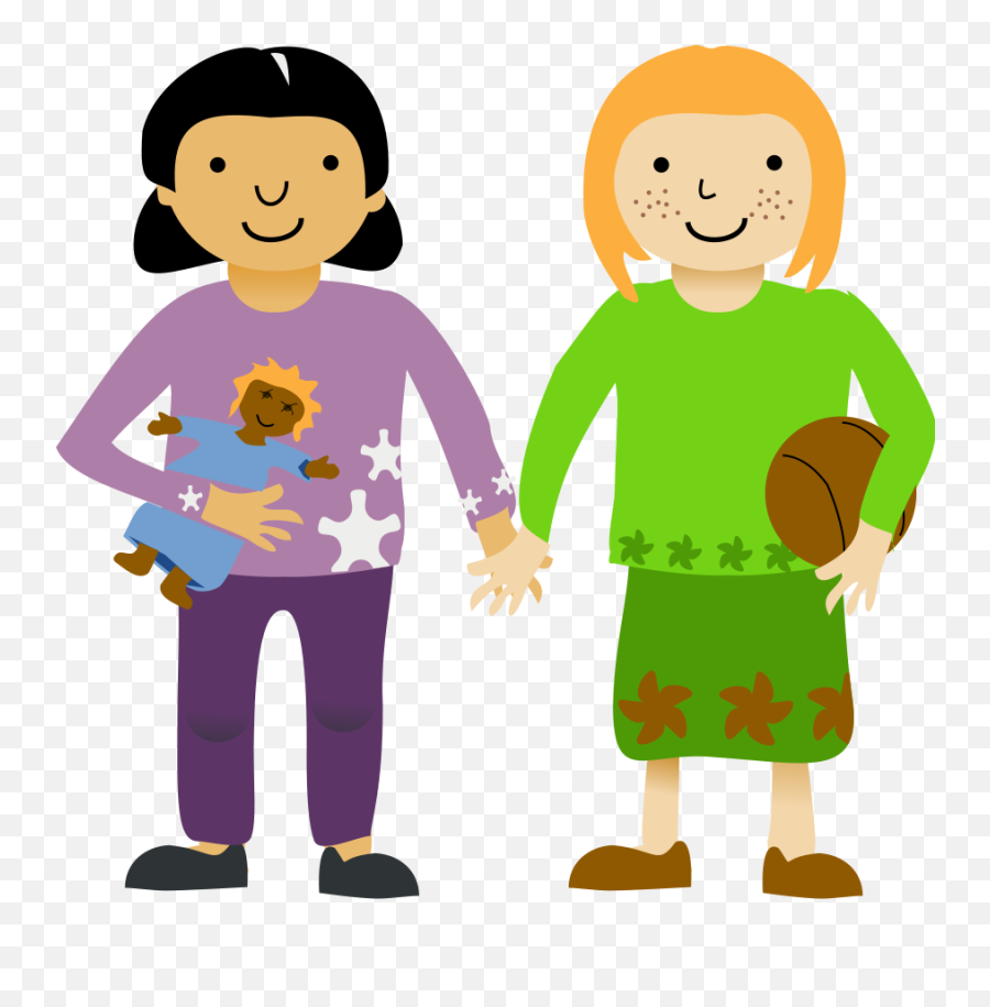 Two Little Girl Png Clip Arts For Web - Clip Arts Free Png Ascending Order For Kids,Girl Png