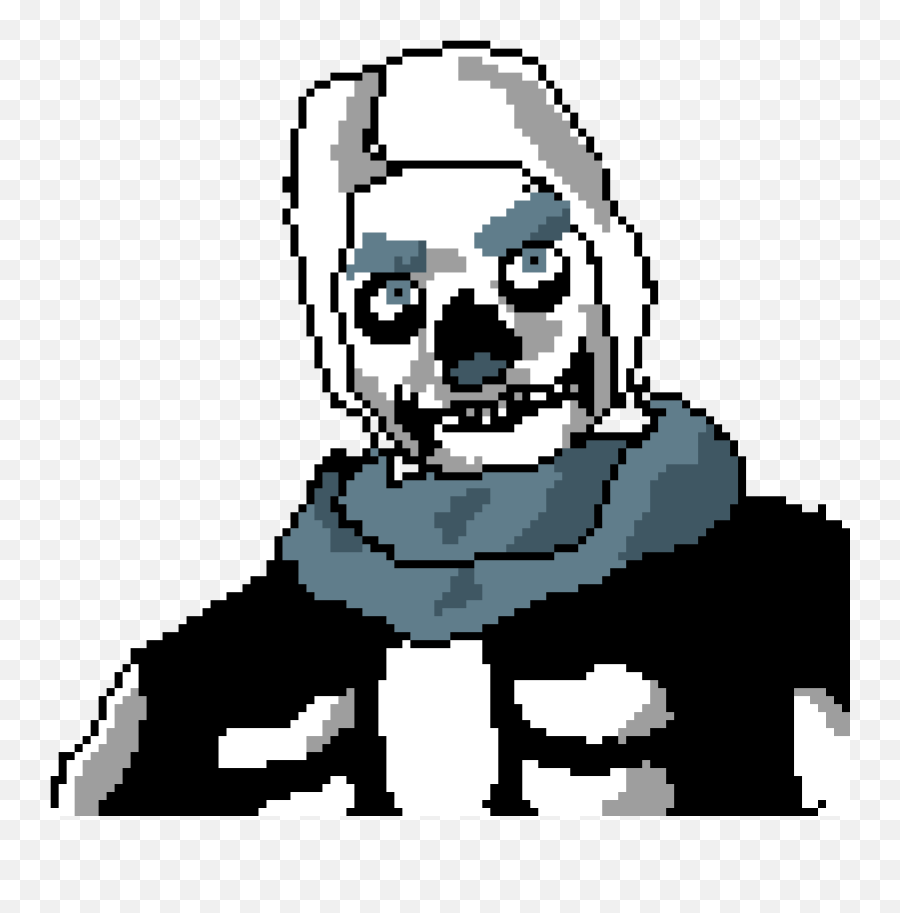 Pixilart - Skull Trooper By Anonymous Illustration Png,Fortnite Skull Trooper Png