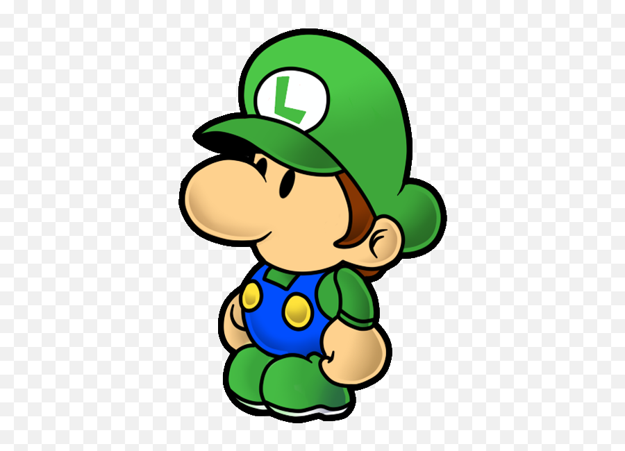 Babysit Baby Luigi Tynker - Paper Mario Baby Luigi Png,Luigi Png