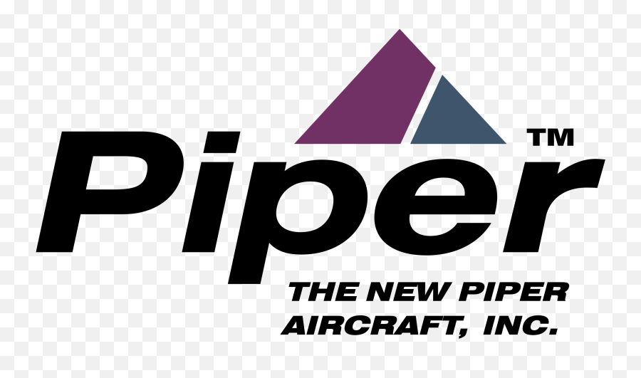 The New Piper Aircraft Logo Png Transparent U0026 Svg Vector - Graphic Design,Airplane Logo Png