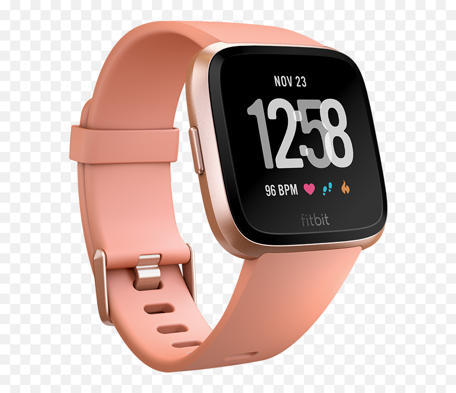 Fitbit Versa Offers An Alternative To The Apple Watch - Rose Gold Fitbit Versa 3 Png,Fitbit Logo Png