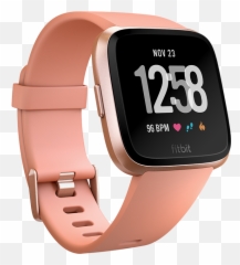 Fitbit Versa Offers An Alternative To The Apple Watch - Rose Gold 3 png