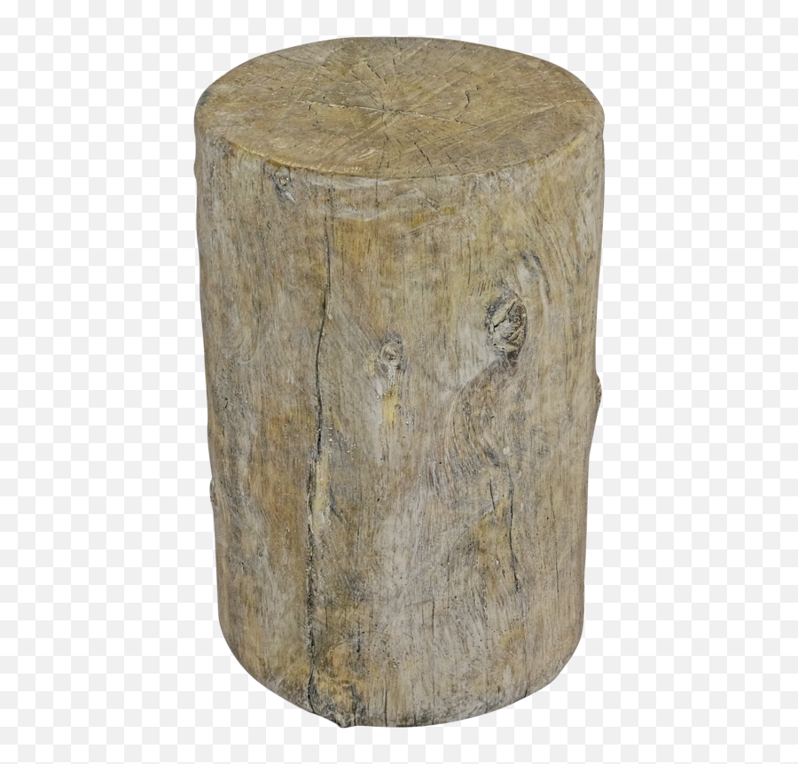 Concrete Faux Bois Side Table U2014 Bridget Beari Designs - End Table Png,Side Table Png