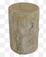 Concrete Faux Bois Side Table U2014 Bridget Beari Designs - End Table Png,Side Table Png