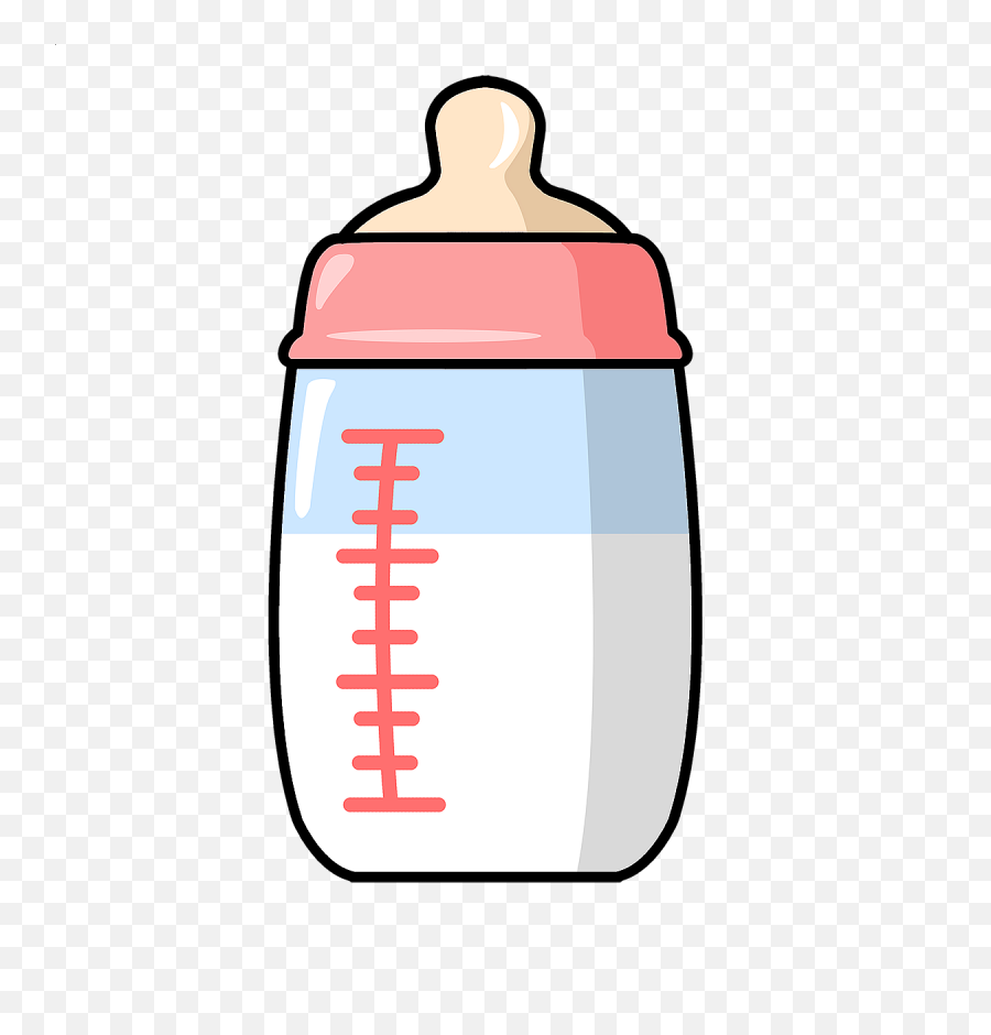 Download Baby Milk Bottle Png Clipart - Cute Cartoon Baby Bottle,Baby Bottle  Png - free transparent png images 