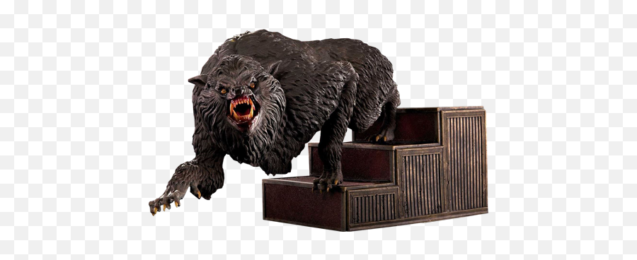 An American Werewolf In London Kessler Wolf Statue By Pop Cu - American Werewolf In London Statue Png,Werewolf Transparent