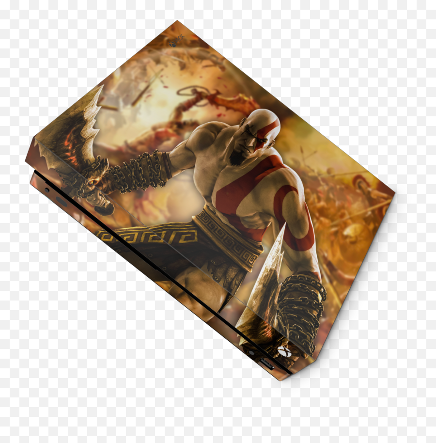 Details About God Of War Kratos Xbox One X Skin Custom Made Vinyl Sticker Decals Uk - Harley Quinn Png,God Of War Kratos Png