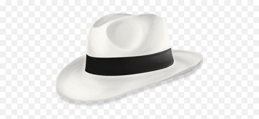 White Hat Icon Png Transparent - White Hat Icon Png,White Hat Png