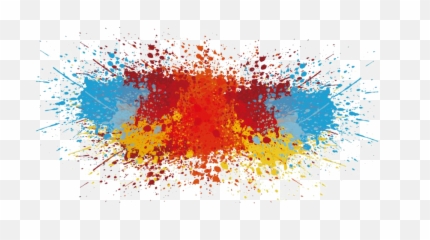 Vector Splash Color Png Transparent - Painting