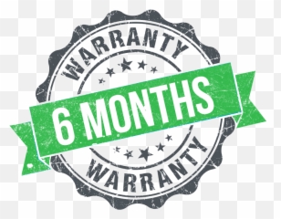Step By Installation Instructions - 6 Month Warranty Logo Png Download