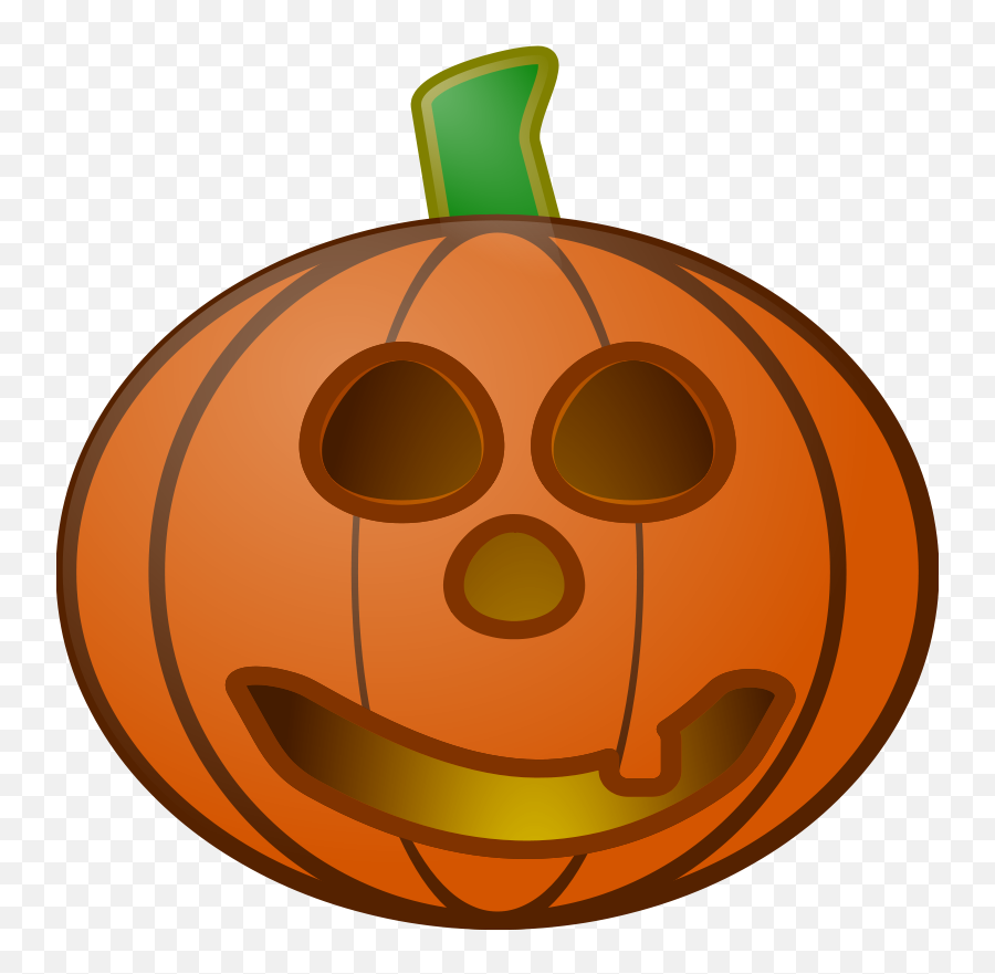 Jackolantern Clipart Round Pumpkin - Pumpkin Png,Jack O Lantern Png
