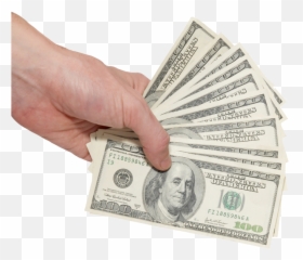 Cash In Hand Png 3 Image - Hand With Money Png,One Dollar Png