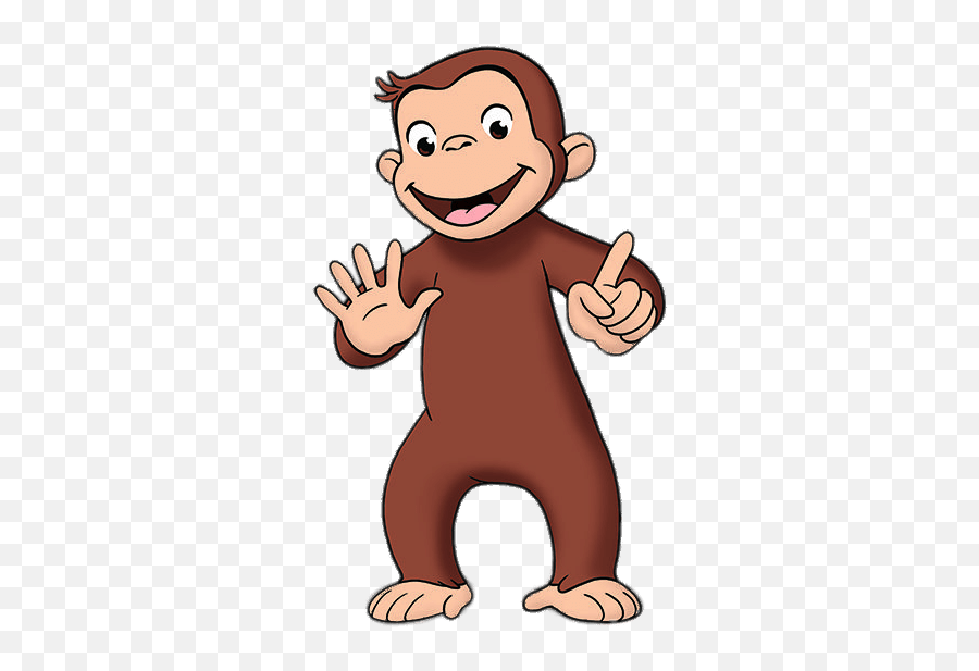 Counting To 6 Transparent Png - George Of The Jungle Monkey Cartoon,Curious  George Png - free transparent png images 