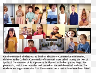 First Communion Confirmation Celebrations Waiting To See If - Covid 19 png