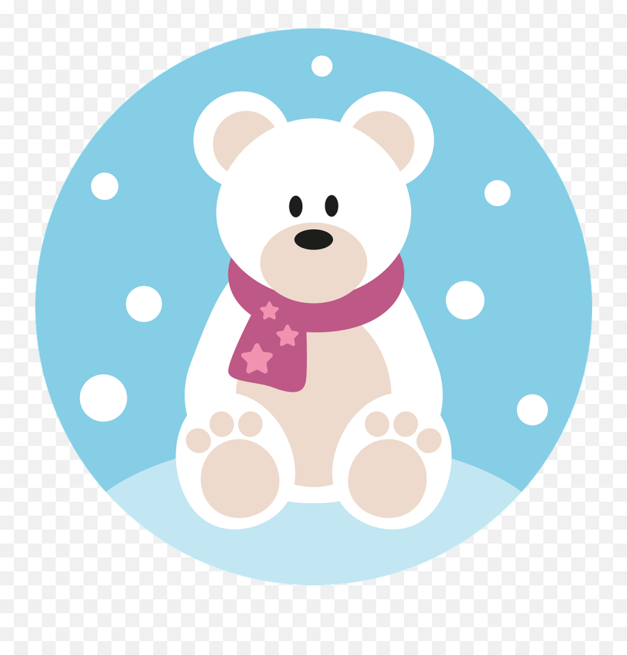 Polar Bear Christmas - Free Vector Graphic On Pixabay Bear Cartoon Snow Png,Ice Bear Png