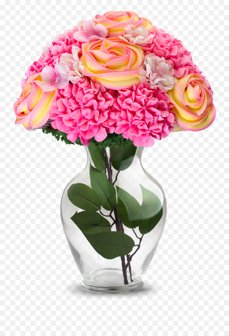 Baked Bouquet - Flower U0026 Cupcake Bouquets For Delivery Evening Gown Baked Bouquet Png,Bouquet Of Roses Png