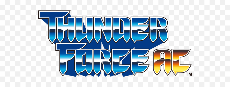 Thunder Force Ac Is The Next Sega Ages Title For Switch - Thunder Force Ac Arcade Png,Sega Logo Png