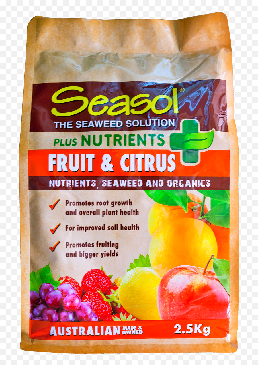 Seasol Plus Nutrients Fruit U0026 Citrus - Seasol Seasol Application Rates Fruit And Citrus Png,Citrus Png