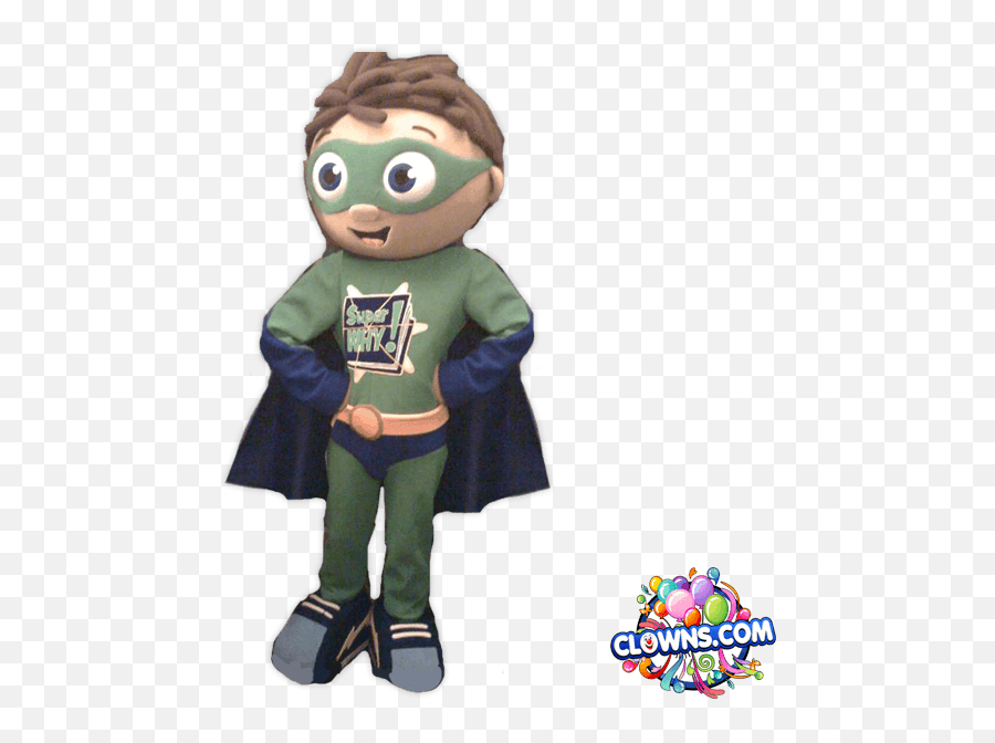 Download Super Why Character Rental - Super Why Party Supplies Png,Super Why Png