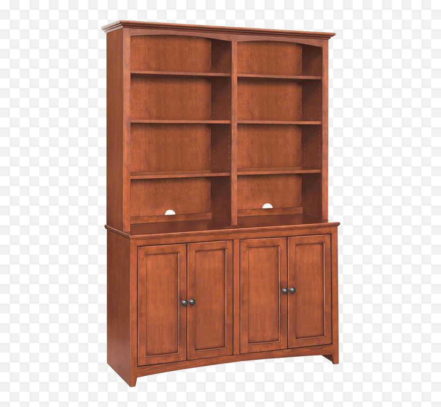 Home Office Furniture - Bookcases Woodcraft Furniture Wooden Bookshelf Made In Usa Png,Transparent Bookshelf