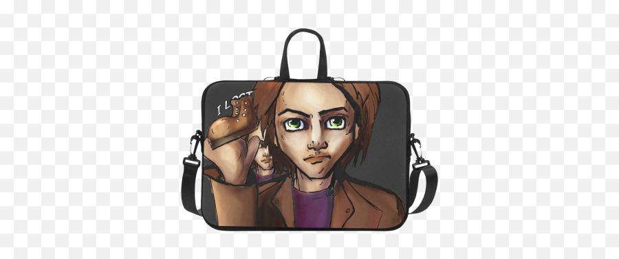 Sam Winchester Laptop Bag 17 Handbags Id D608678 - Laptop Png,Sam Winchester Png