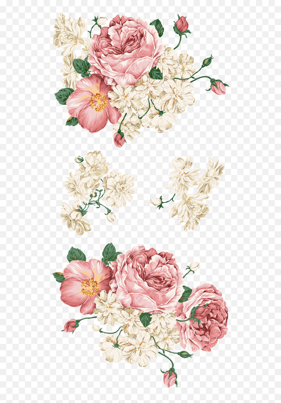 Flower Wall Decal - Flowers Png Download 5671251 Free Wall Flowers Png,Flowers Transparent Png